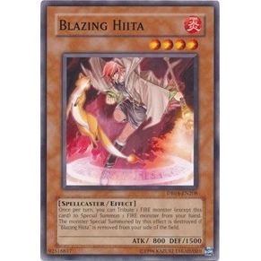 Image for Blazing Hiita (DR04-EN208) (DR04) - YuGiOh