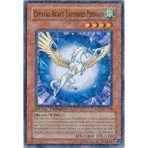 Image for Crystal Beast Sapphire Pegasus (DTP1-EN028) (DTP1) - YuGiOh