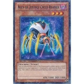 Image for Ally of Justice Cycle Reader (DT03-EN080) (DT03) - YuGiOh