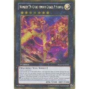 Image for Number C6: Chronomaly Chaos Atlandis (PGLD-EN018) (PGLD) - YuGiOh