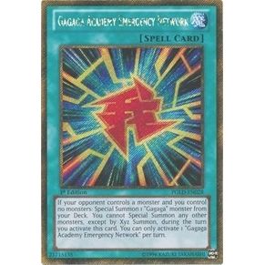 Image for Gagaga Academy Emergency Network (PGLD-EN028) (PGLD) - YuGiOh