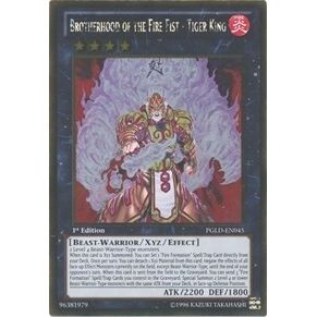Image for Brotherhood of the Fire Fist - Tiger King (PGLD-EN045) (PGLD) - YuGiOh