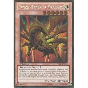 Image for Prime Material Dragon (PGLD-EN065) (PGLD) - YuGiOh