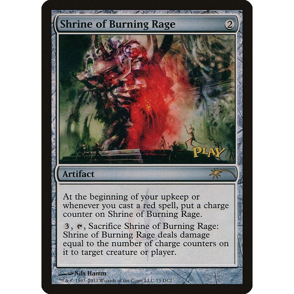 Image for Shrine of Burning Rage (73) (WPN) - Magic: The Gathering