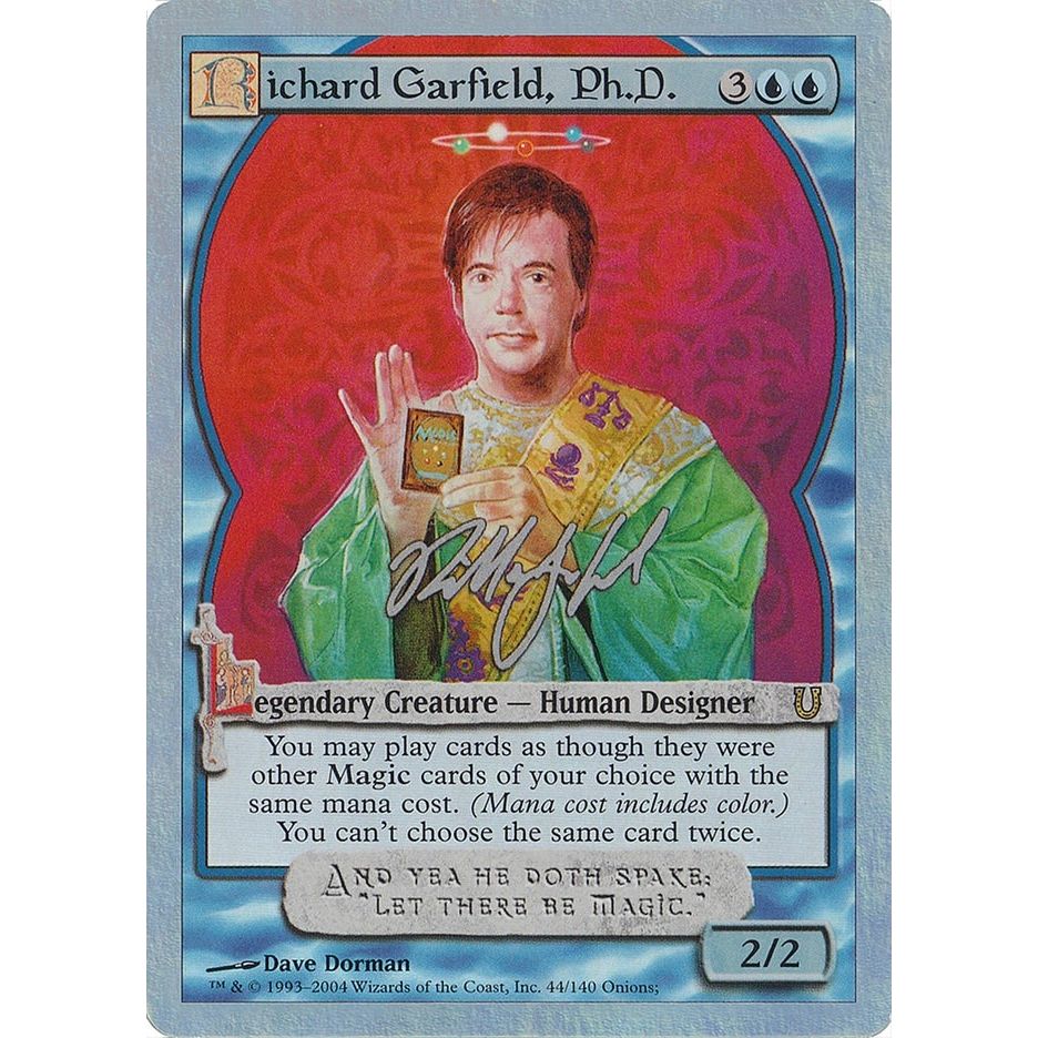 Image for Richard Garfield, Ph.D. (Alternate Foil) (44) (UNH) - Magic: The Gathering