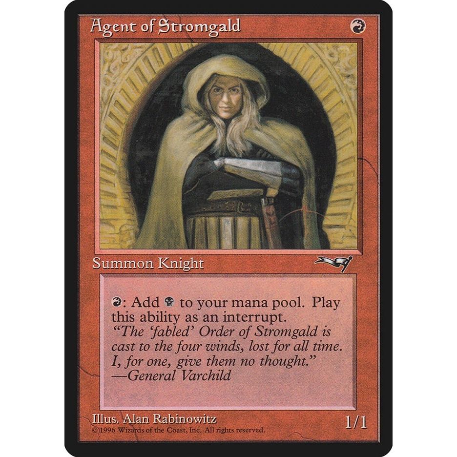 Image for Agent of Stromgald (95) (ALL) - Magic: The Gathering