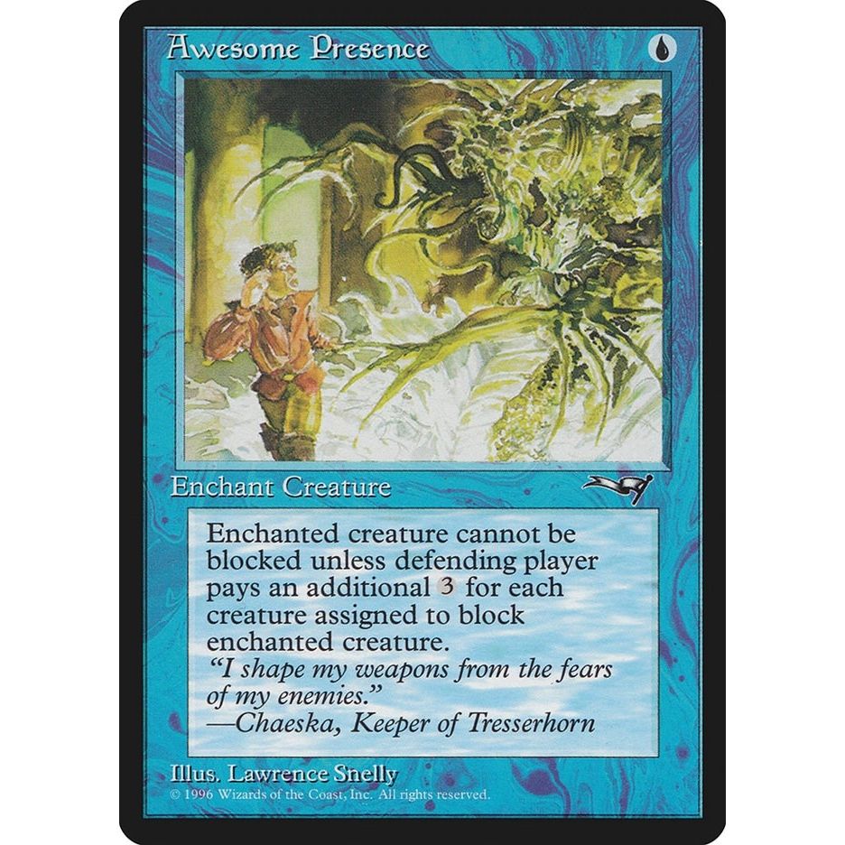 Image for Awesome Presence (Man Being Chased) (35) (ALL) - Magic: The Gathering