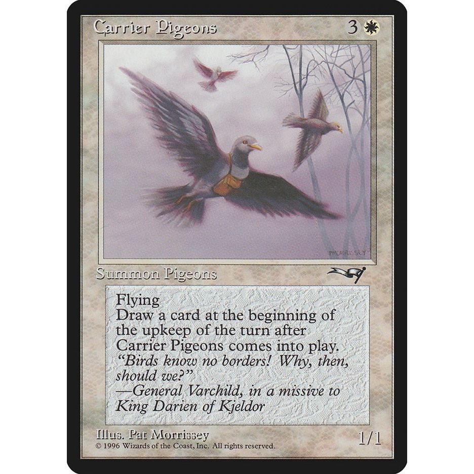 Image for Carrier Pigeons (126) (ALL) - Magic: The Gathering