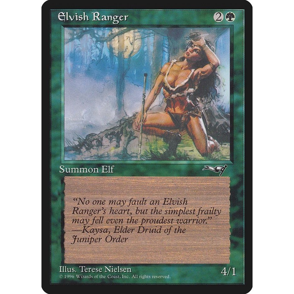 Image for Elvish Ranger (Female) (68) (ALL) - Magic: The Gathering