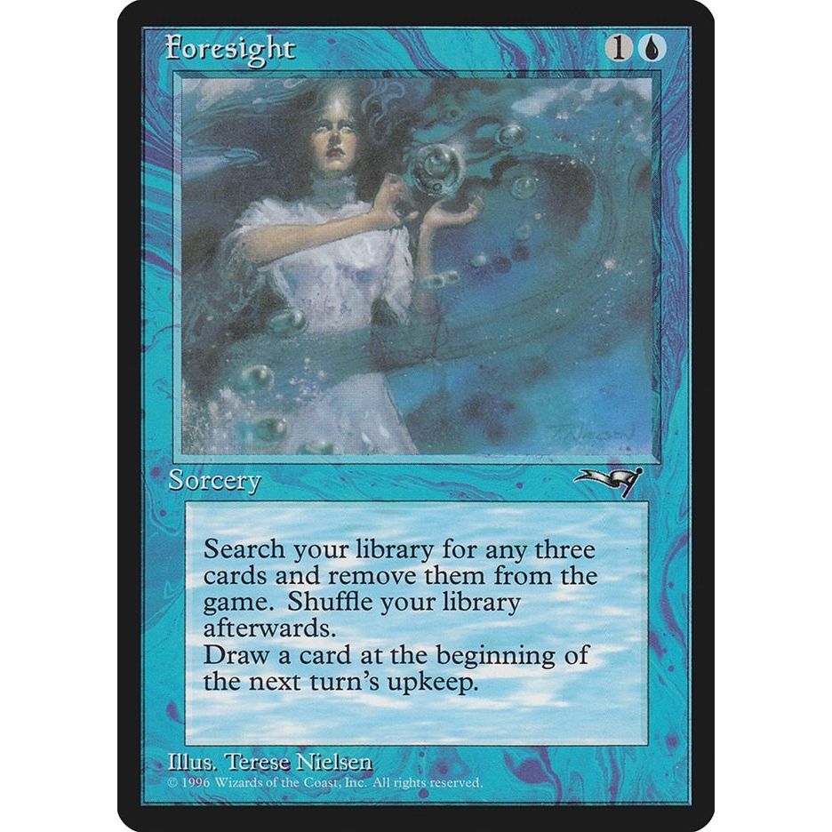 Image for Foresight (White Dress) (44) (ALL) - Magic: The Gathering