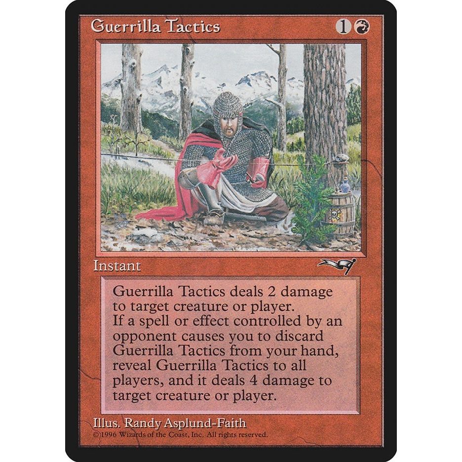 Image for Guerrilla Tactics (Kneeling Knight) (111) (ALL) - Magic: The Gathering