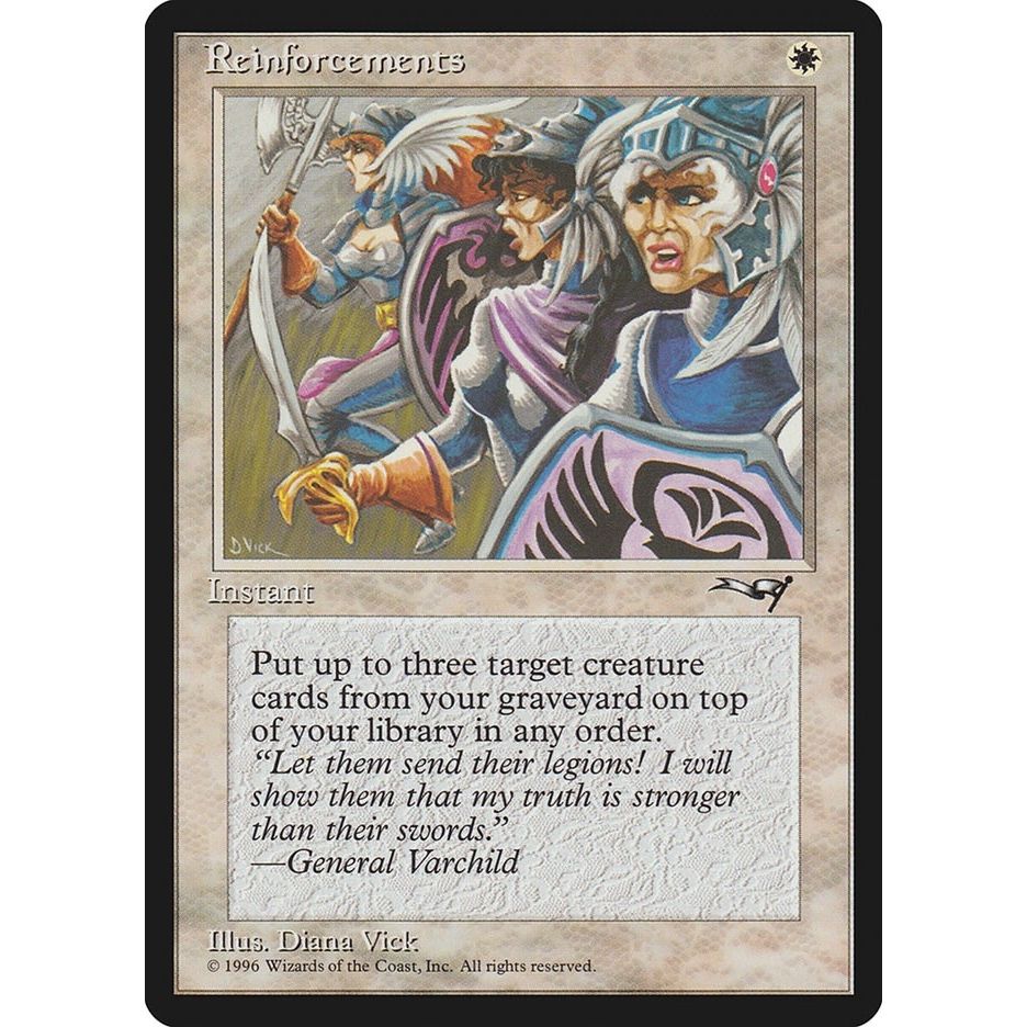 Image for Reinforcements (Line-up) (143) (ALL) - Magic: The Gathering