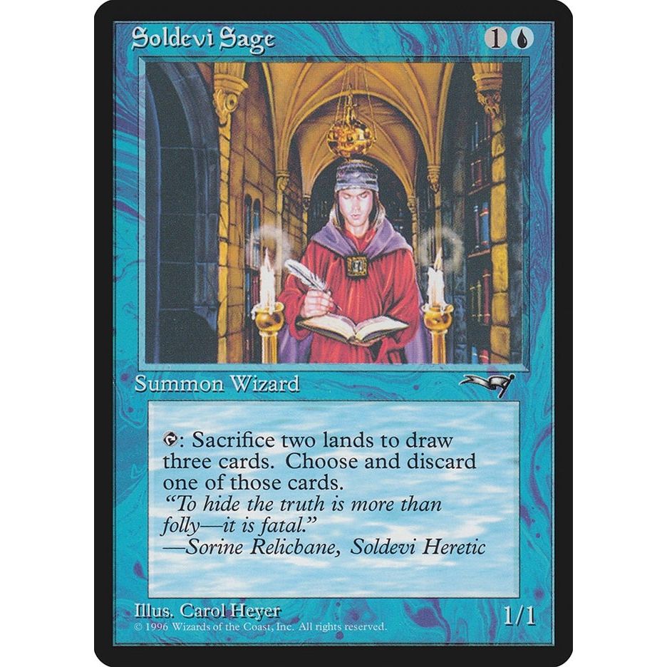 Image for Soldevi Sage (2 Candles) (52) (ALL) - Magic: The Gathering