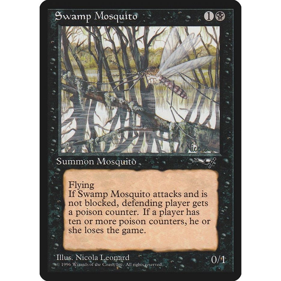 Image for Swamp Mosquito (Fallen Tree) (31) (ALL) - Magic: The Gathering
