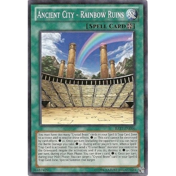Image for Ancient City - Rainbow Ruins (Starfoil) (BATT-EN006) (BATT) - YuGiOh