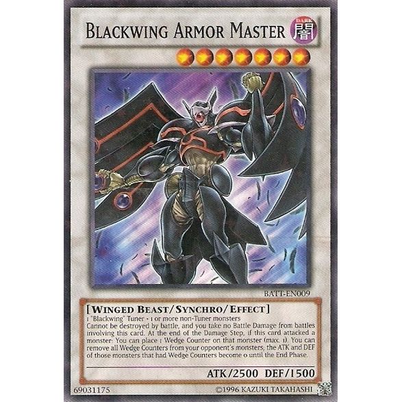 Image for Blackwing Armor Master (Starfoil) (BATT-EN009) (BATT) - YuGiOh