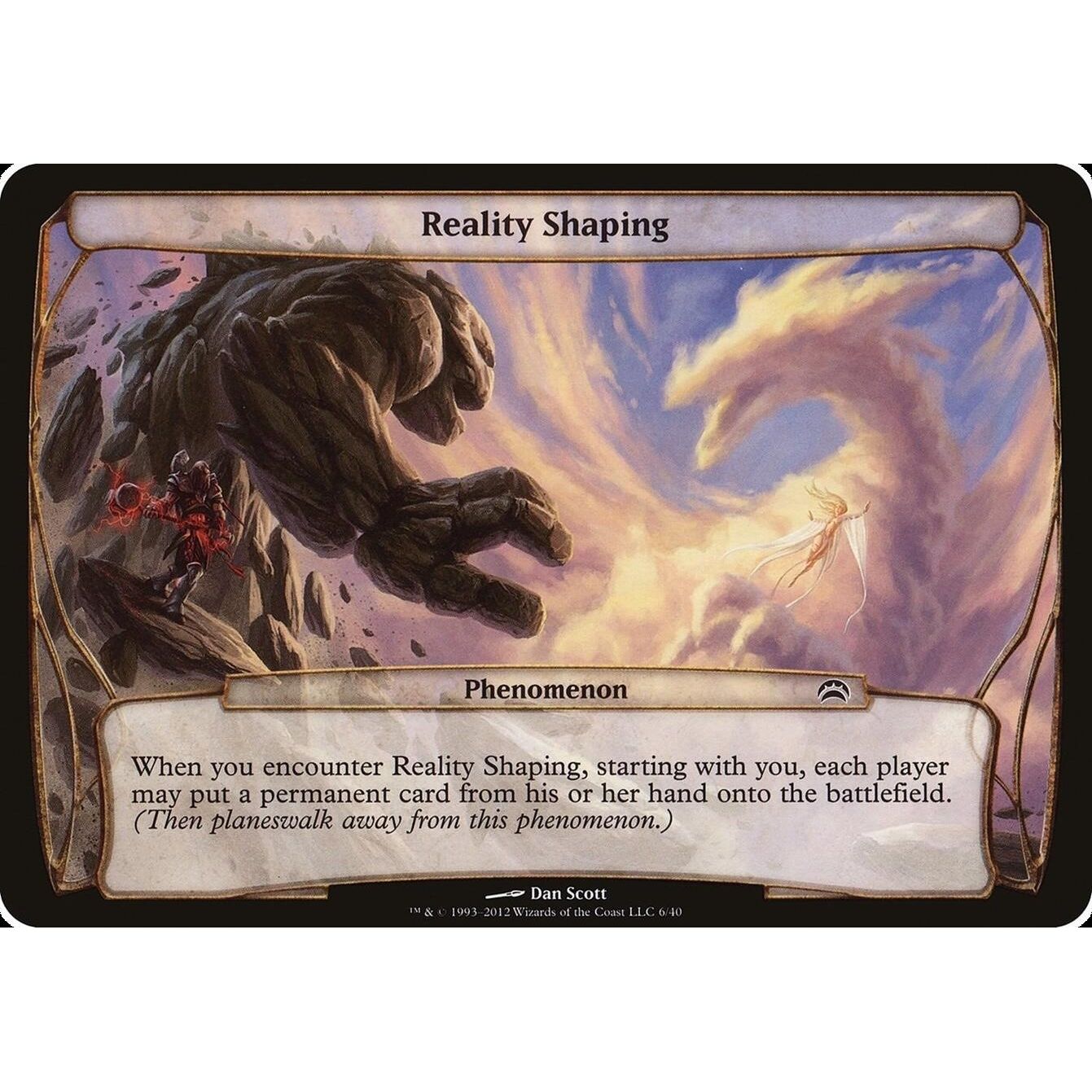 Image for Reality Shaping (Planechase 2012) (6) (OVER) - Magic: The Gathering