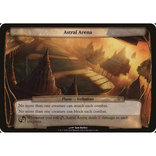 Image for Astral Arena (Planechase 2012) (11) (OVER) - Magic: The Gathering
