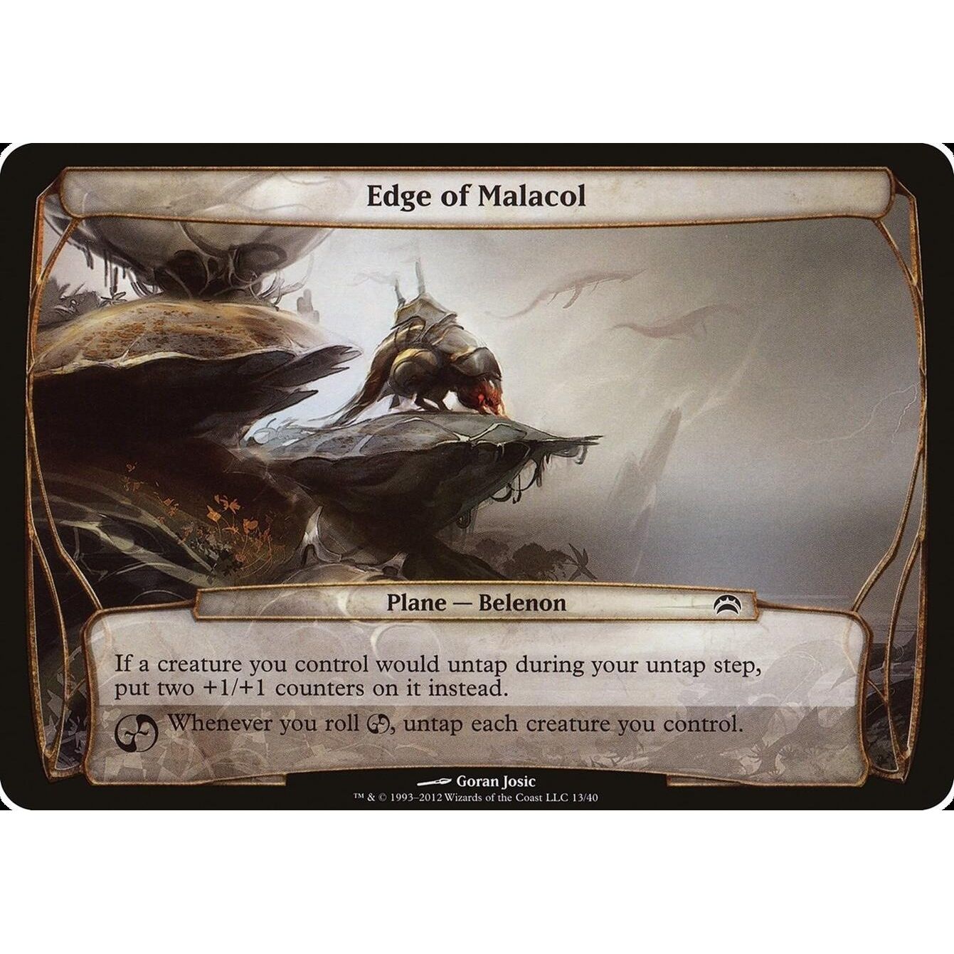 Image for Edge of Malacol (Planechase 2012) (13) (OVER) - Magic: The Gathering