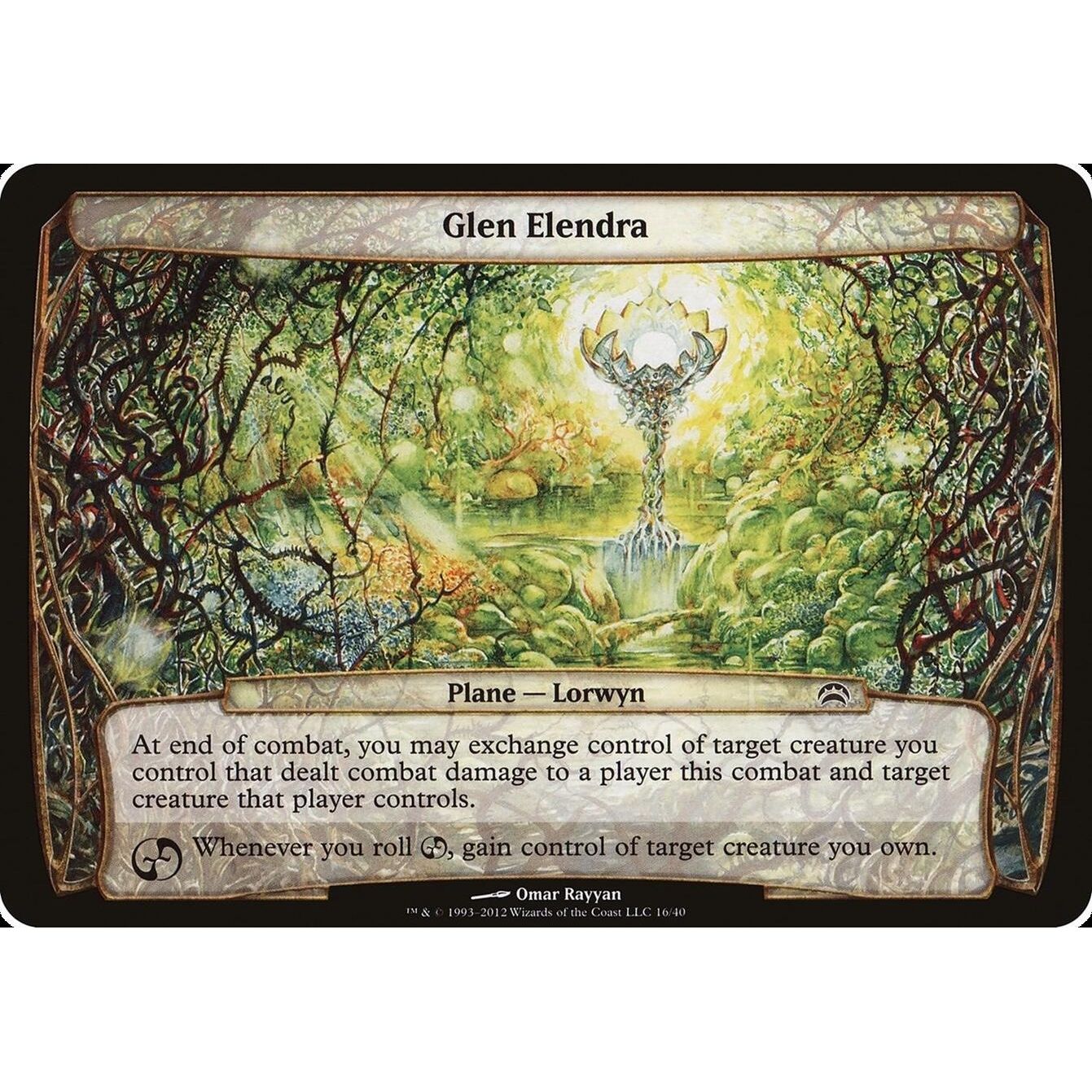 Image for Glen Elendra (Planechase 2012) (16) (OVER) - Magic: The Gathering