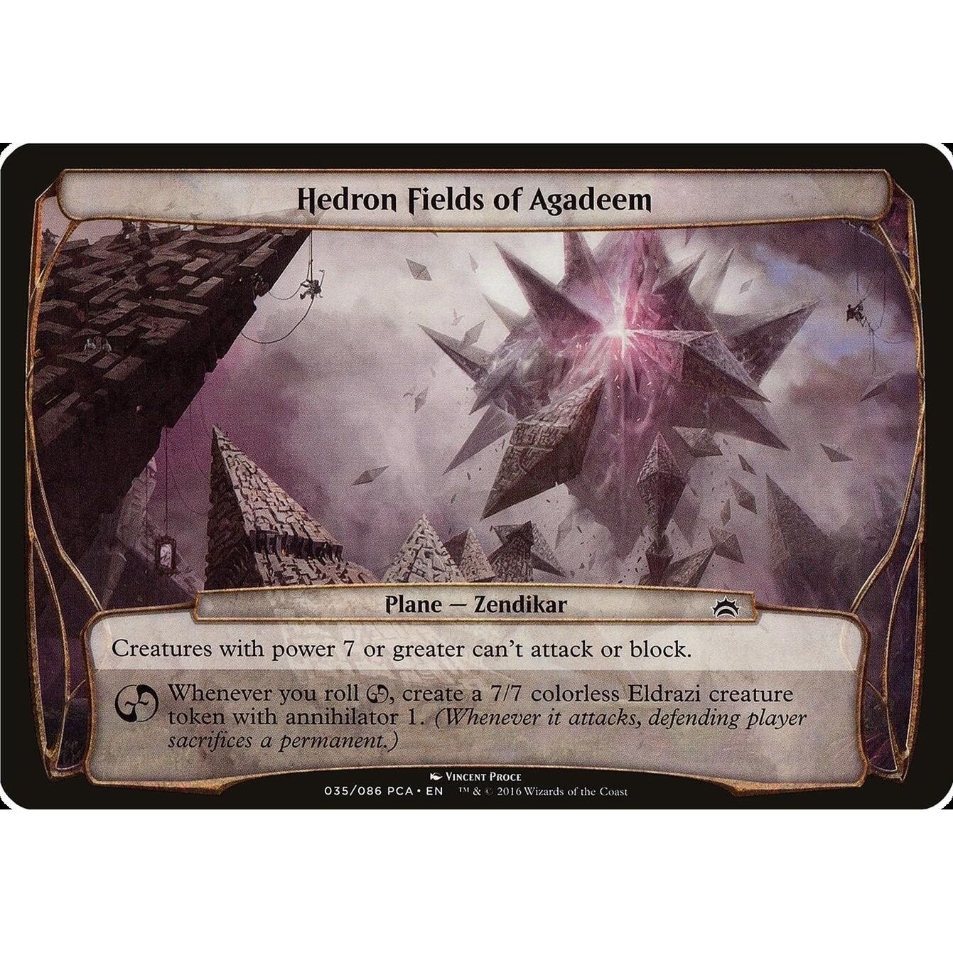 Image for Hedron Fields of Agadeem (Planechase Anthology) (OVER) - Magic: The Gathering