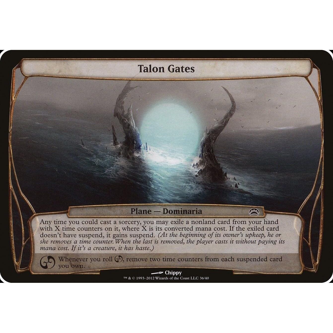 Image for Talon Gates (Planechase 2012) (36) (OVER) - Magic: The Gathering