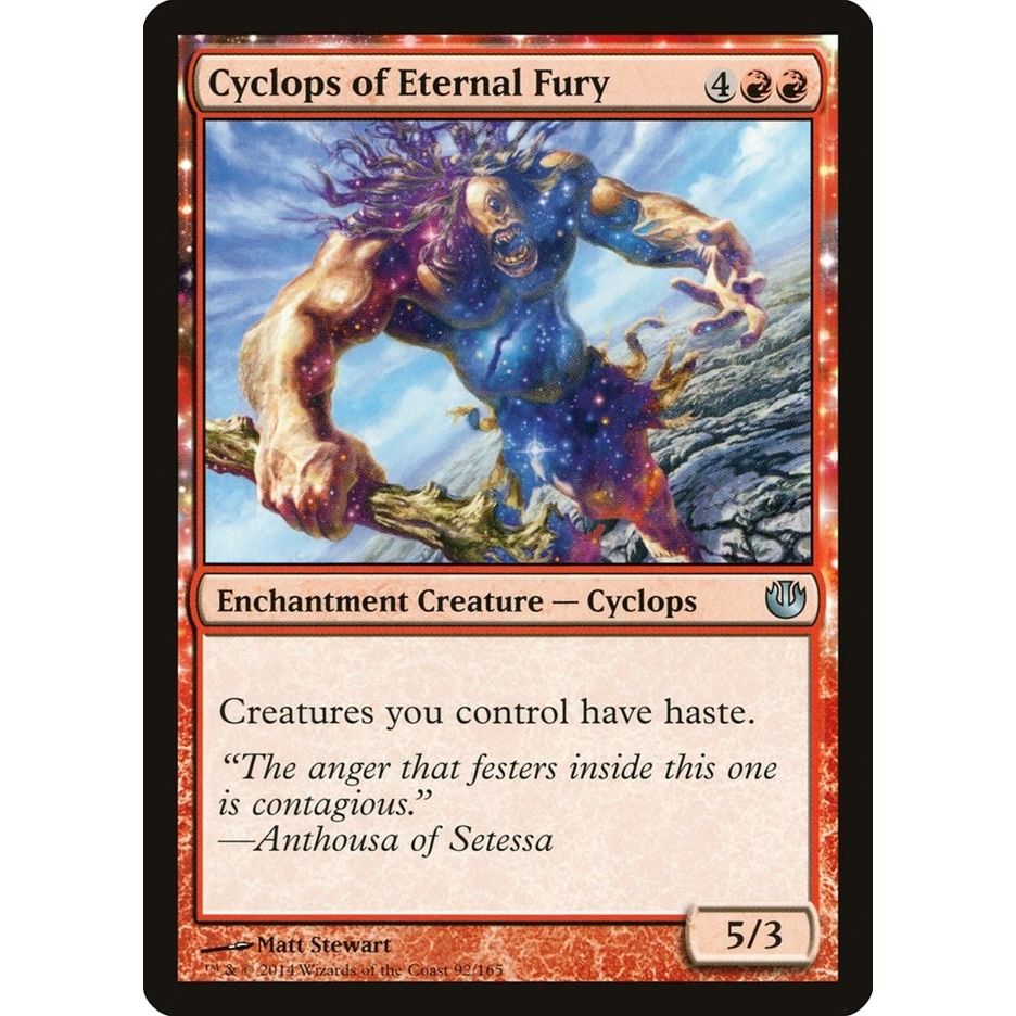 Image for Cyclops of Eternal Fury (92) (JOU) - Magic: The Gathering