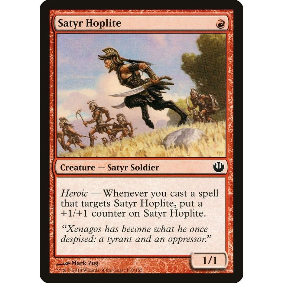 Image for Satyr Hoplite (110) (JOU) - Magic: The Gathering