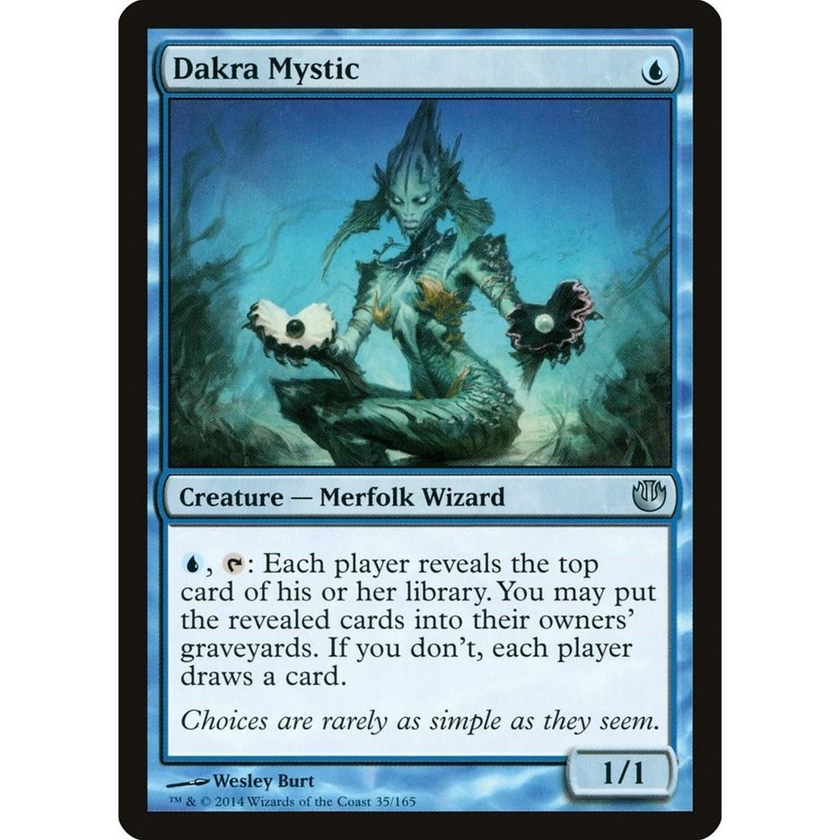 Image for Dakra Mystic (35) (JOU) - Magic: The Gathering