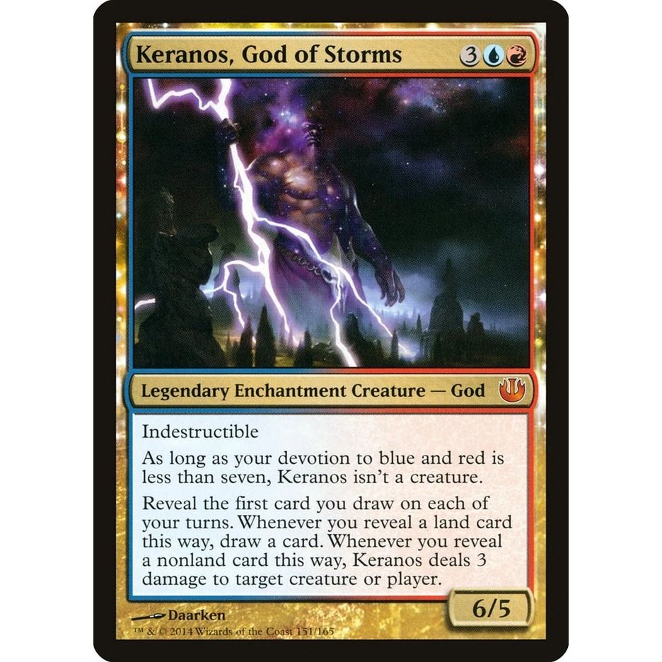Image for Keranos, God of Storms (151) (JOU) - Magic: The Gathering