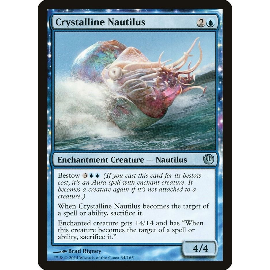Image for Crystalline Nautilus (34) (JOU) - Magic: The Gathering