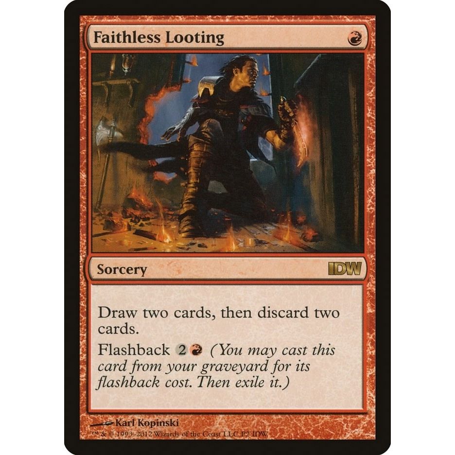 Image for Faithless Looting (IDW Comics 2012) (P2) (MEDIA) - Magic: The Gathering