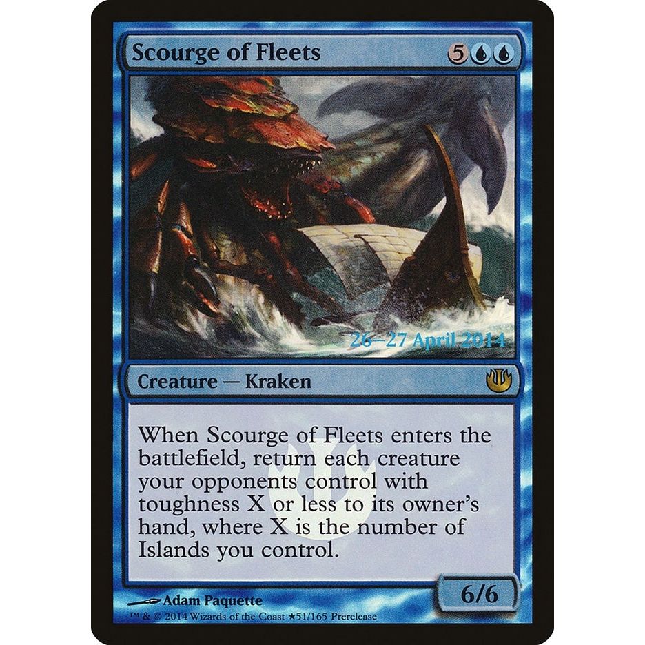 Image for Scourge of Fleets (51) (PRE) - Magic: The Gathering