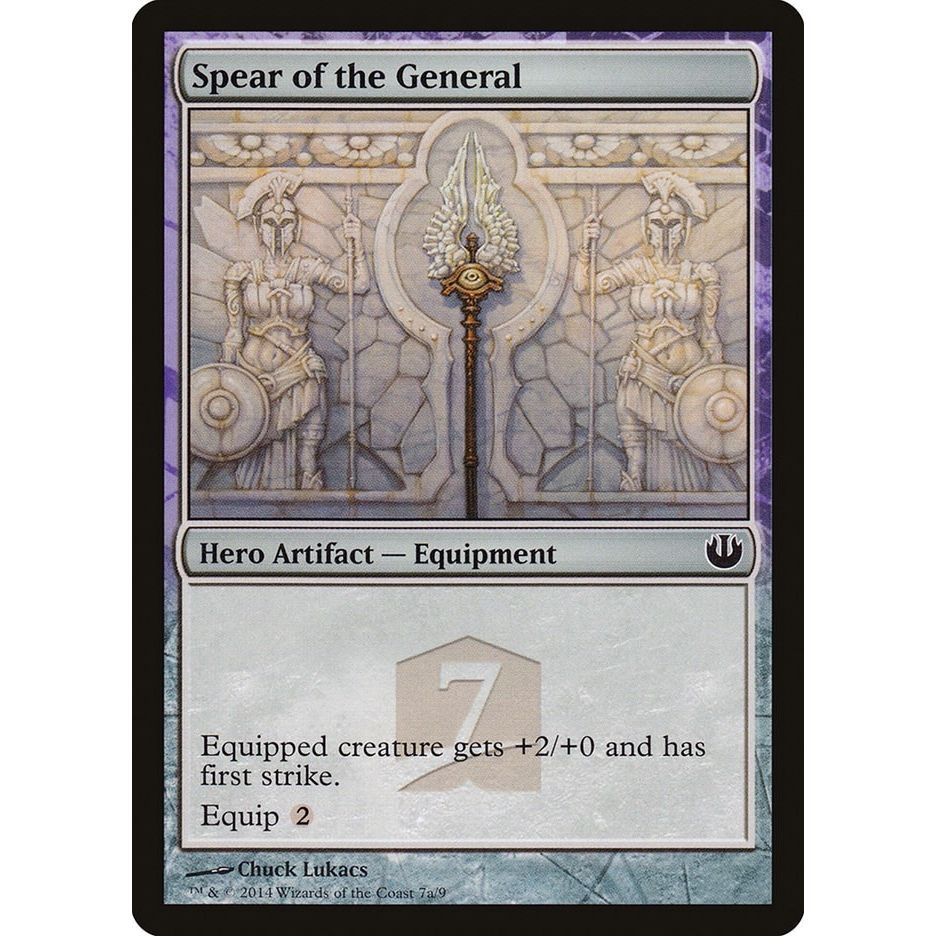 Image for Spear of the General (7a) (HERO) - Magic: The Gathering
