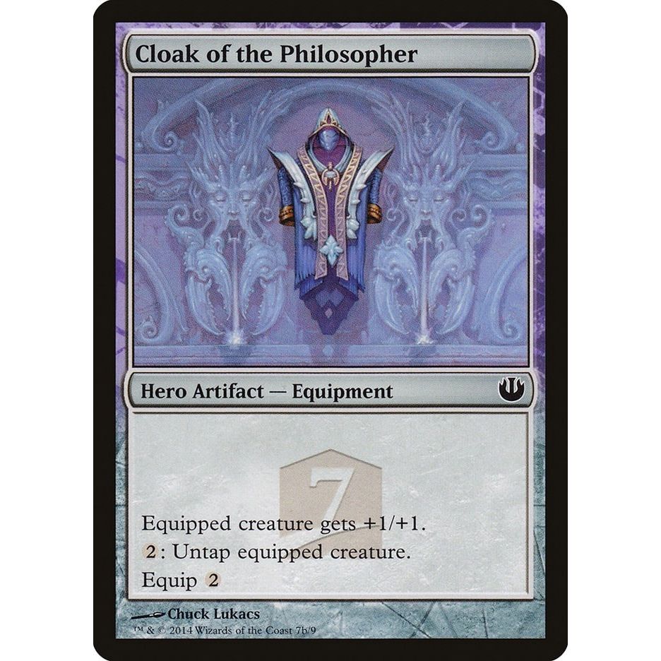Image for Cloak of the Philosopher (7b) (HERO) - Magic: The Gathering