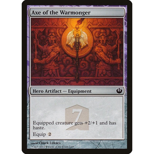 Image for Axe of the Warmonger (7d) (HERO) - Magic: The Gathering