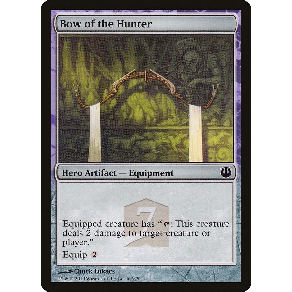Image for Bow of the Hunter (7e) (HERO) - Magic: The Gathering