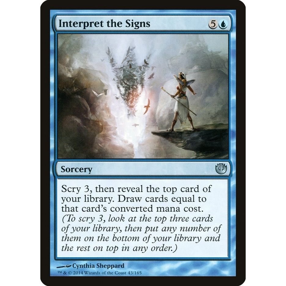 Image for Interpret the Signs (43) (JOU) - Magic: The Gathering
