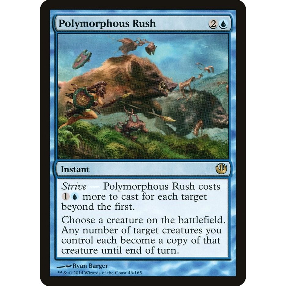 Image for Polymorphous Rush (46) (JOU) - Magic: The Gathering
