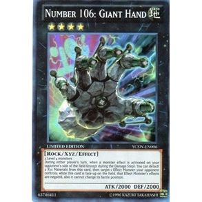 Image for Number 106: Giant Hand (YCSW-EN006) (YCSW) - YuGiOh