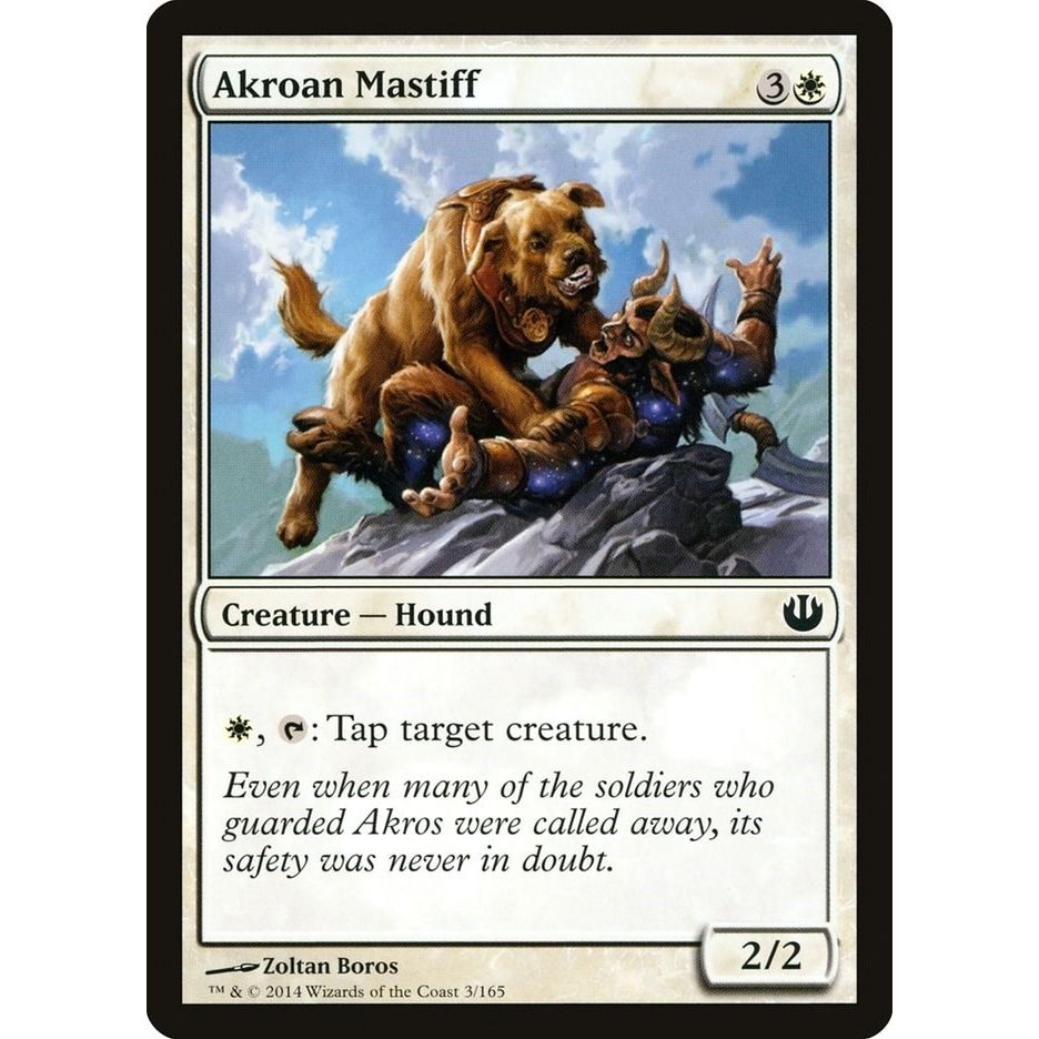 Image for Akroan Mastiff (3) (JOU) - Magic: The Gathering