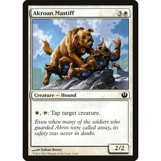 Image for Akroan Mastiff (3) (JOU) - Magic: The Gathering
