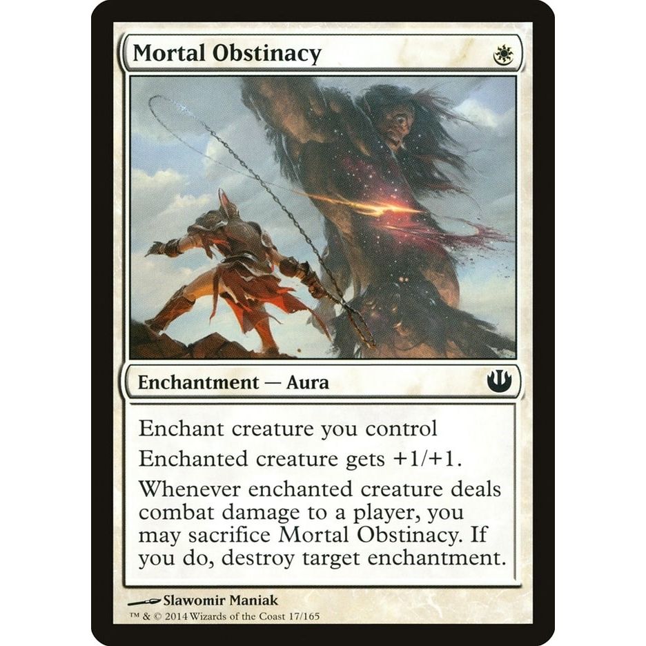 Image for Mortal Obstinacy (17) (JOU) - Magic: The Gathering