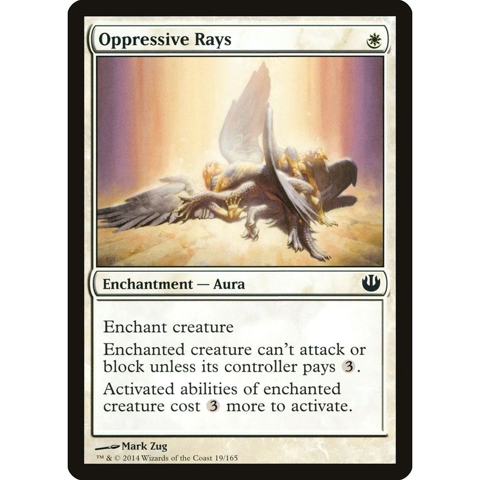 Image for Oppressive Rays (19) (JOU) - Magic: The Gathering