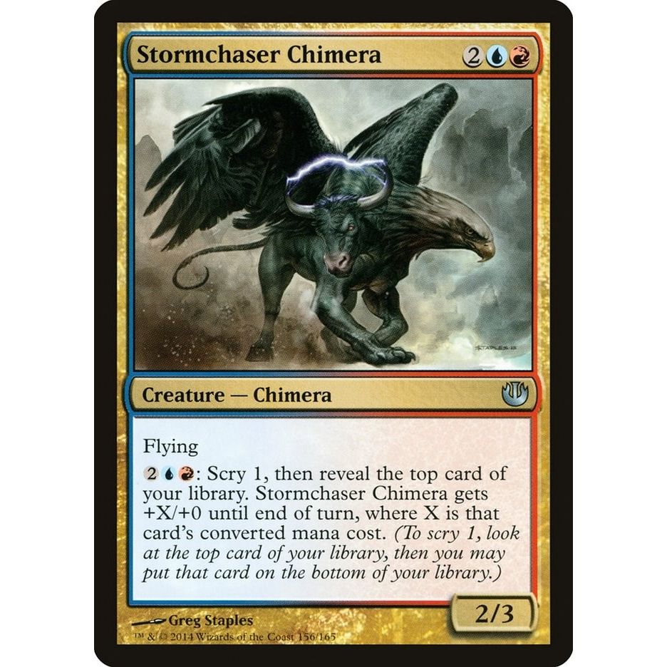 Image for Stormchaser Chimera (156) (JOU) - Magic: The Gathering