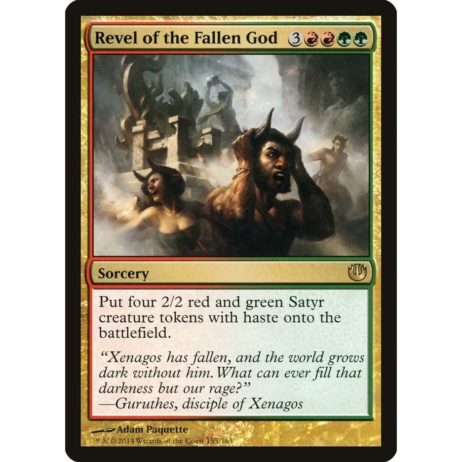 Image for Revel of the Fallen God (155) (JOU) - Magic: The Gathering