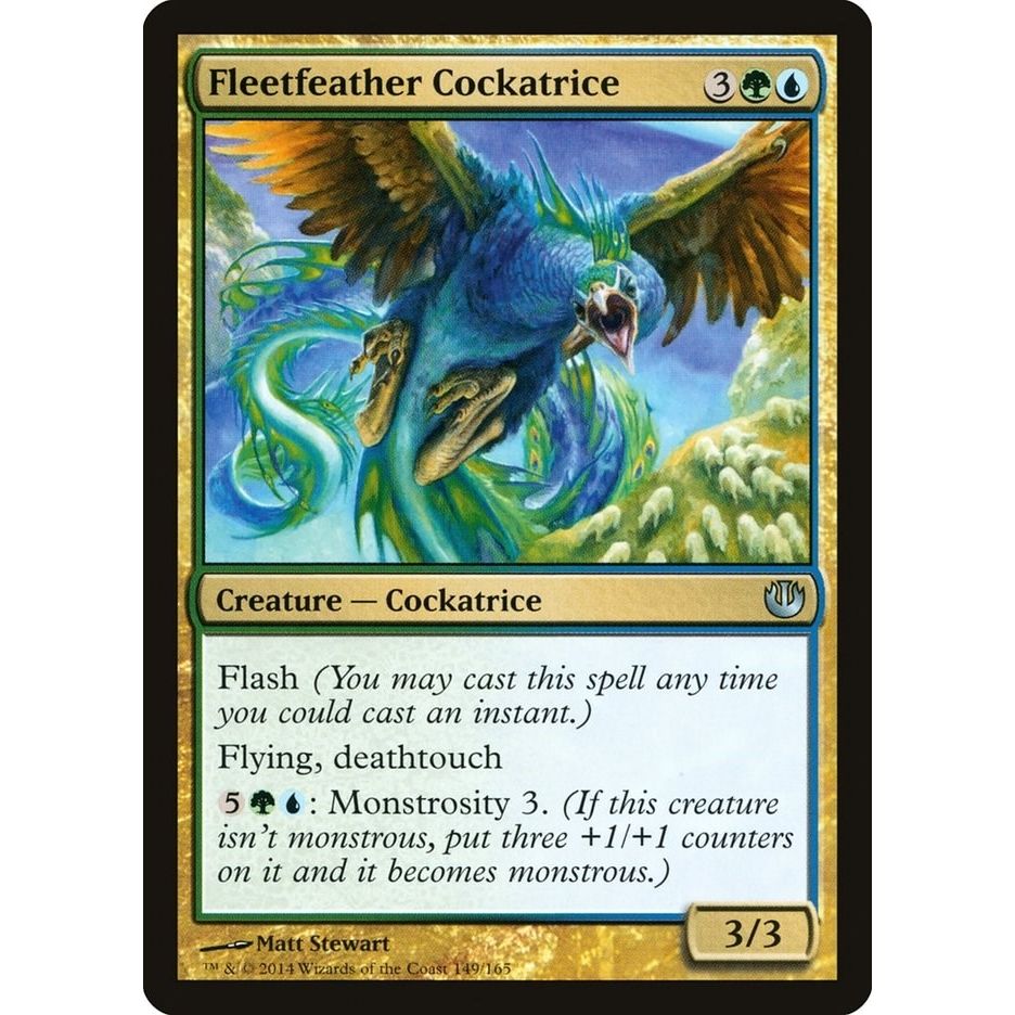 Image for Fleetfeather Cockatrice (149) (JOU) - Magic: The Gathering