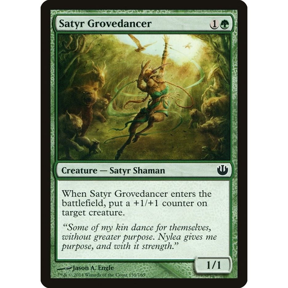 Image for Satyr Grovedancer (139) (JOU) - Magic: The Gathering