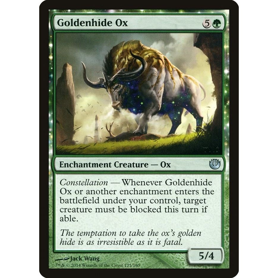 Image for Goldenhide Ox (125) (JOU) - Magic: The Gathering