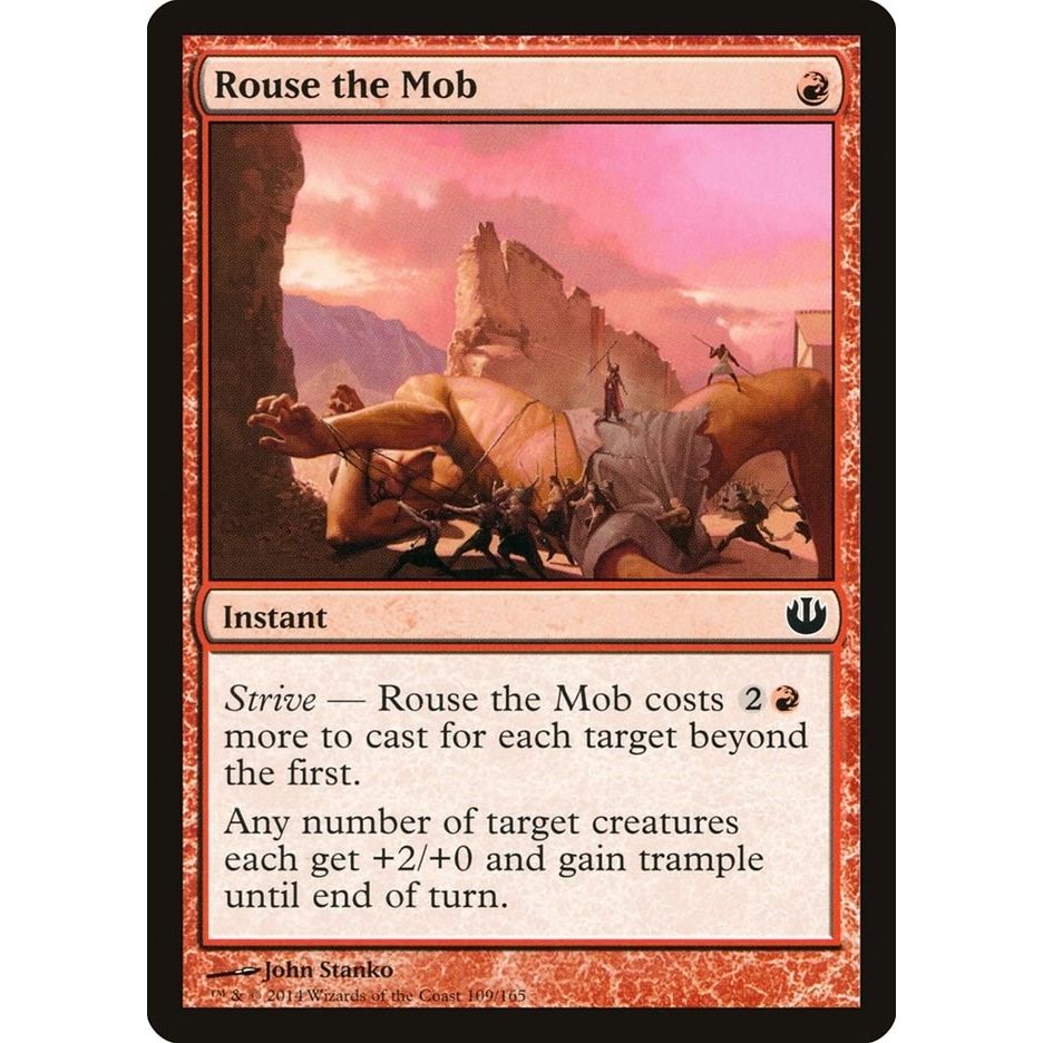 Image for Rouse the Mob (109) (JOU) - Magic: The Gathering